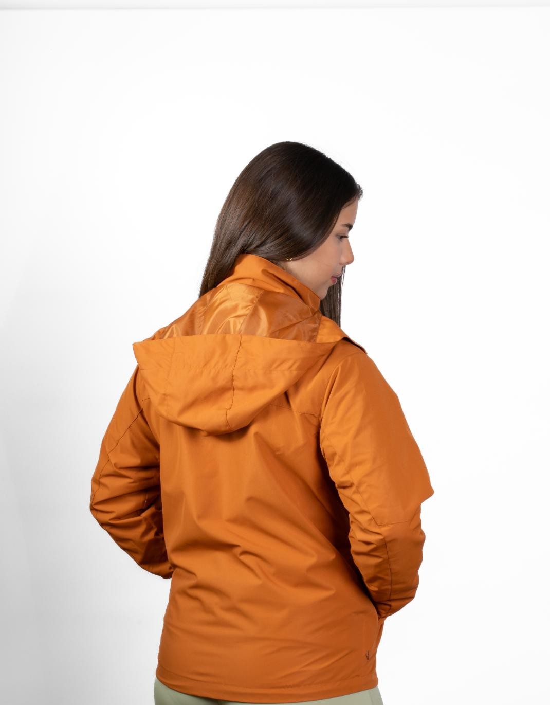 Orange Polar Fleece Jacket
