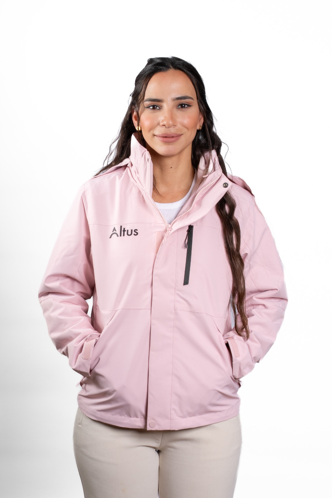 Pink Polar Fleece Jacket