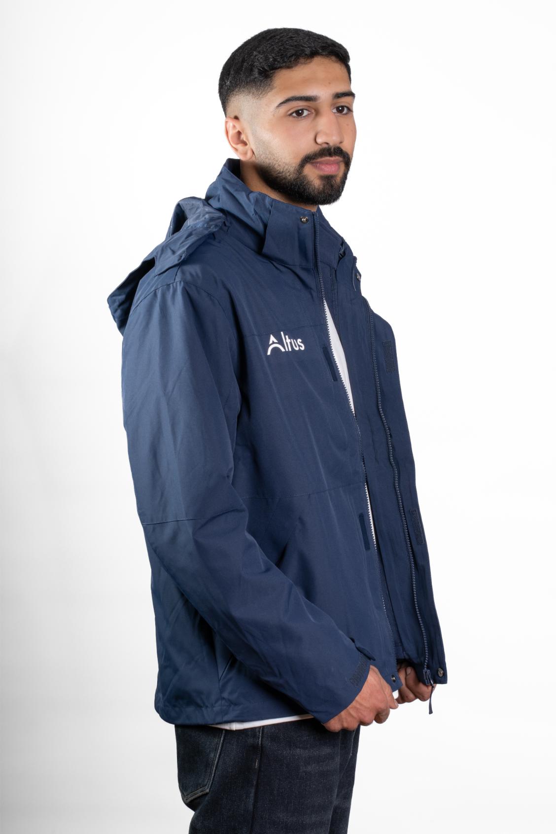 Navy Polar Fleece Jacket