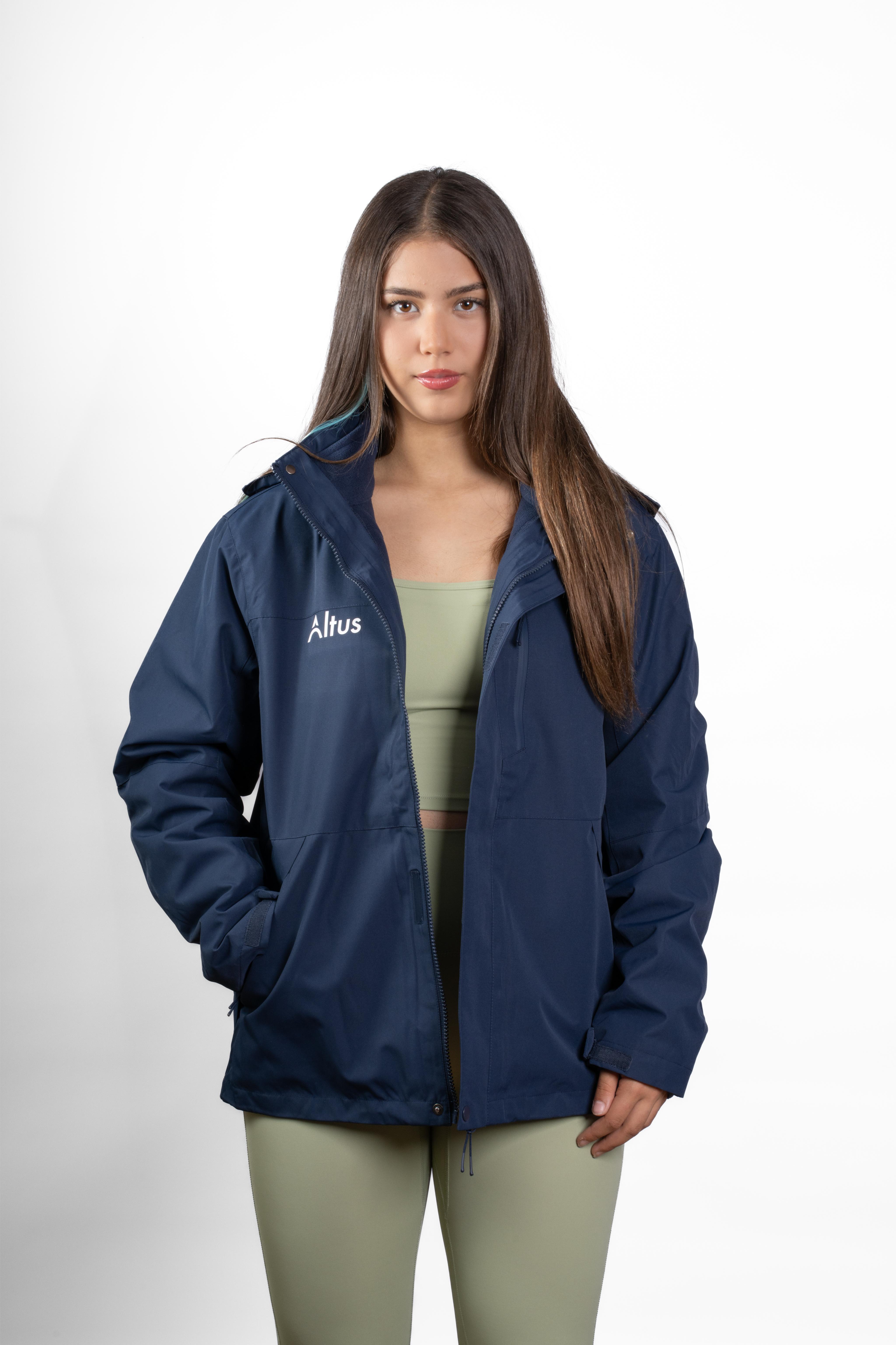 Navy Polar Fleece Jacket