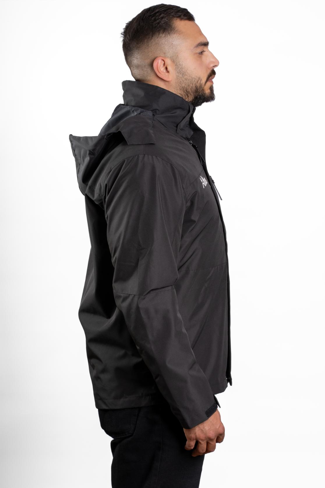 Black Polar Fleece Jacket