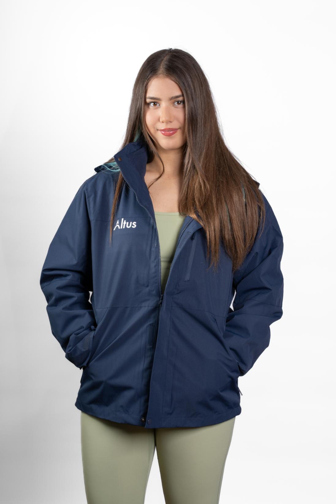 Navy Polar Fleece Jacket