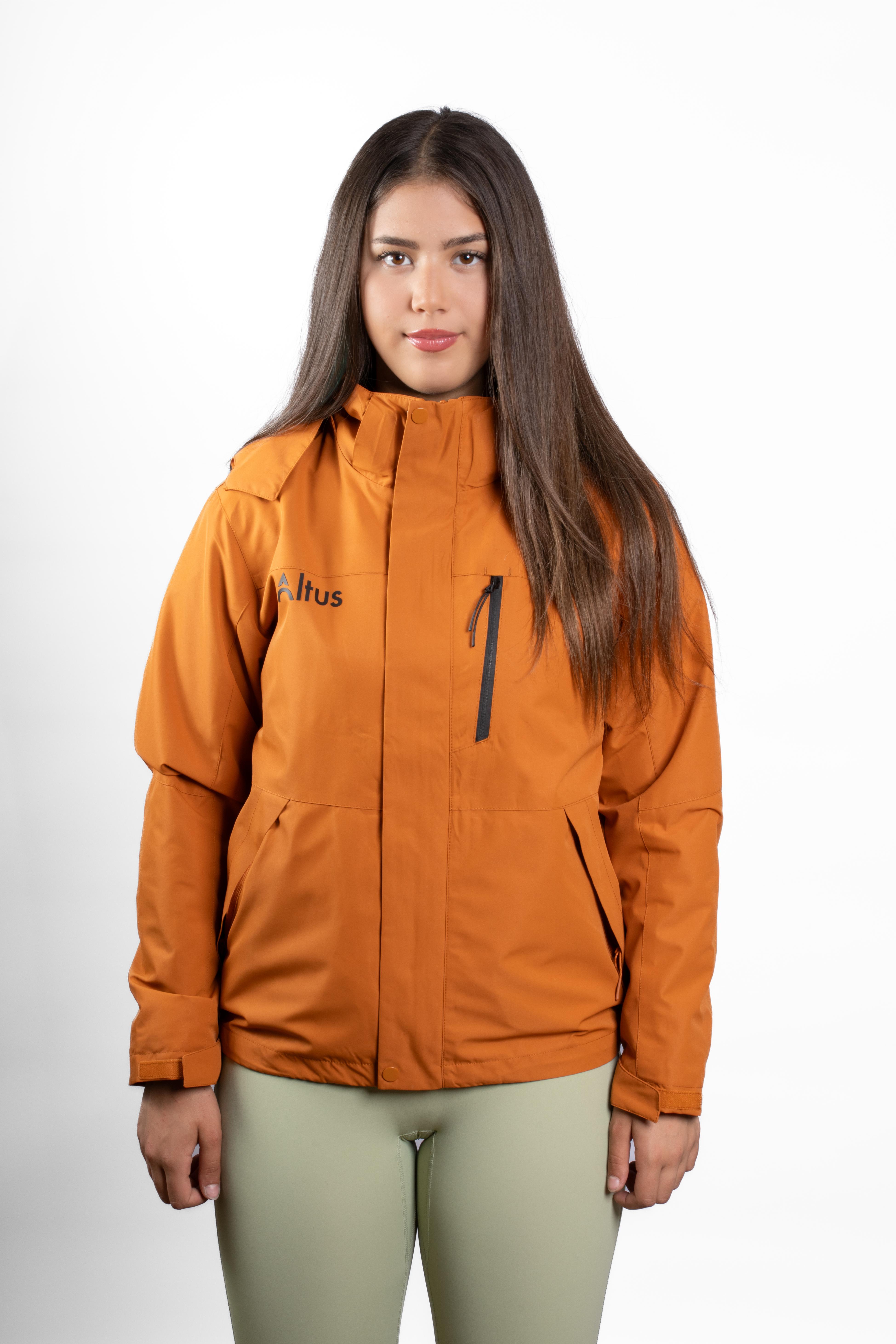 Orange Polar Fleece Jacket