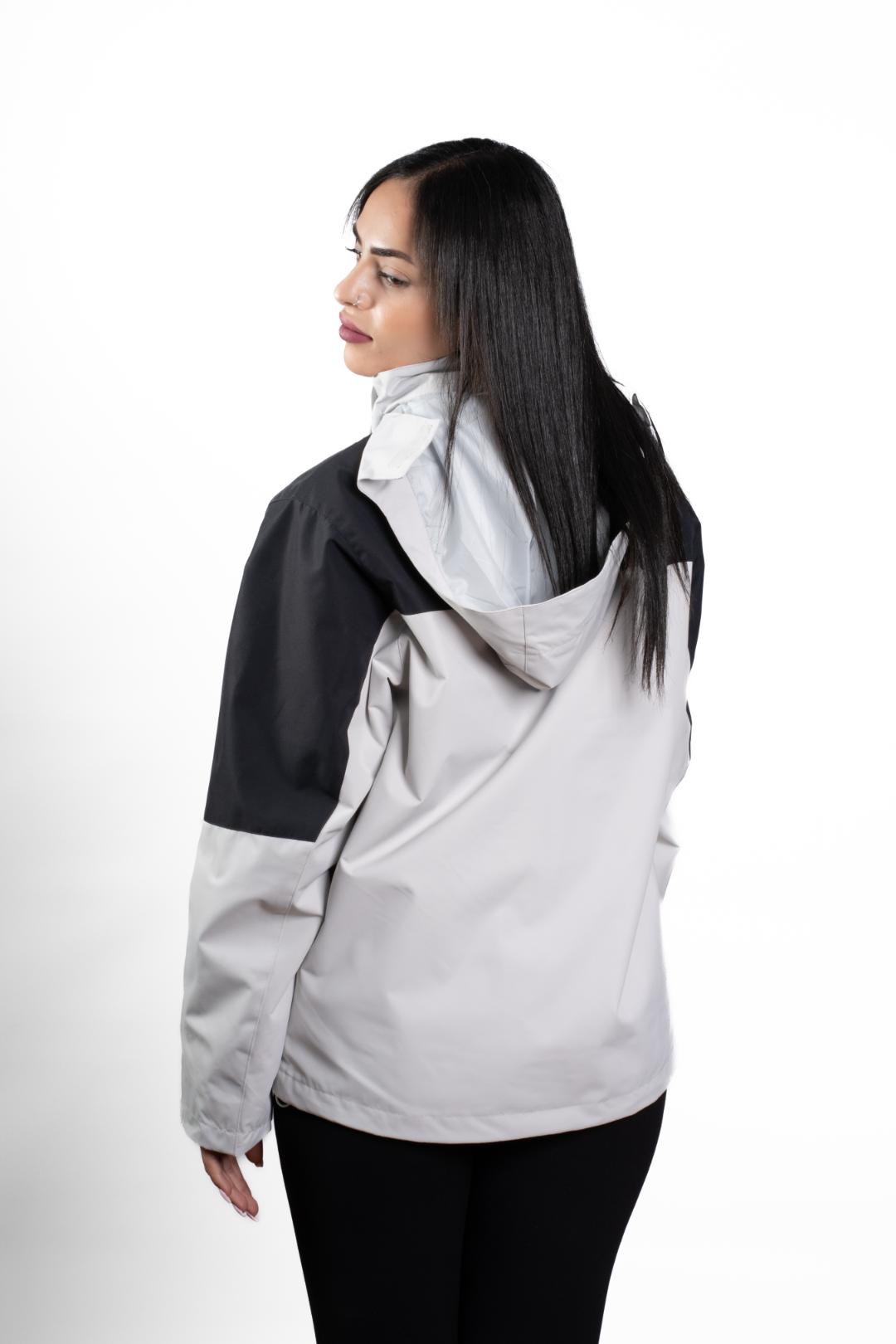 Black and White Polar Fleece Jacket